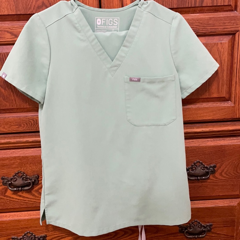 Figs Catarina Top in Jade